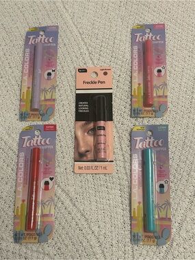 L.A. Colors Tattoo Stamp Pen Set & Freckle Pen